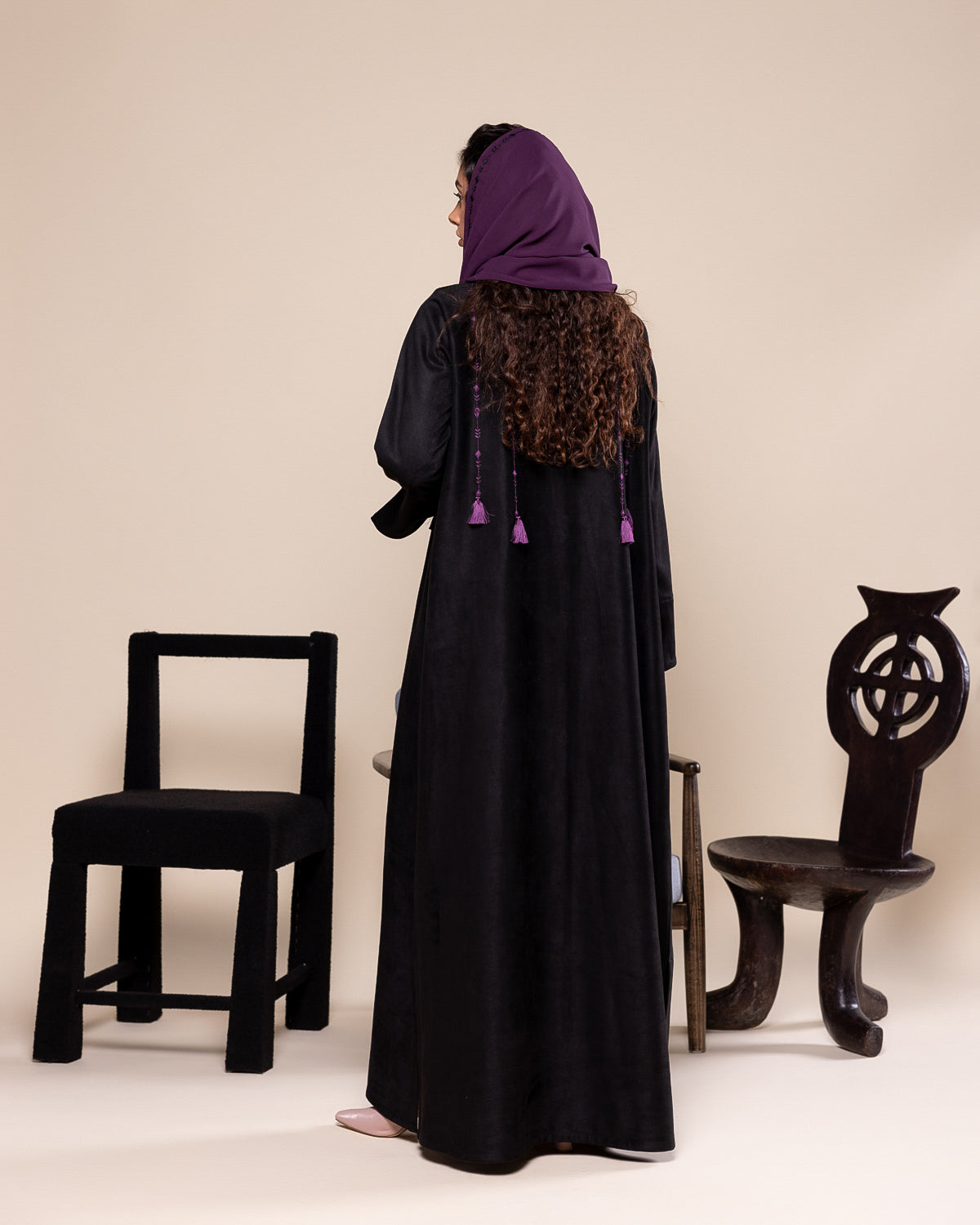 Suede Purple Arrow