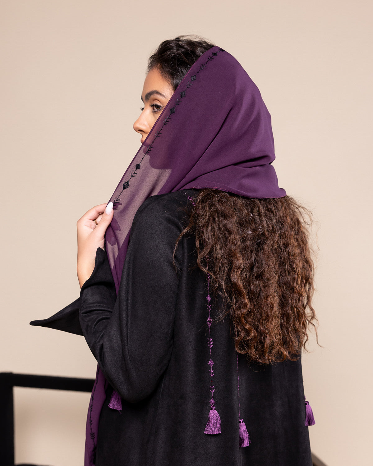 Suede Purple Arrow