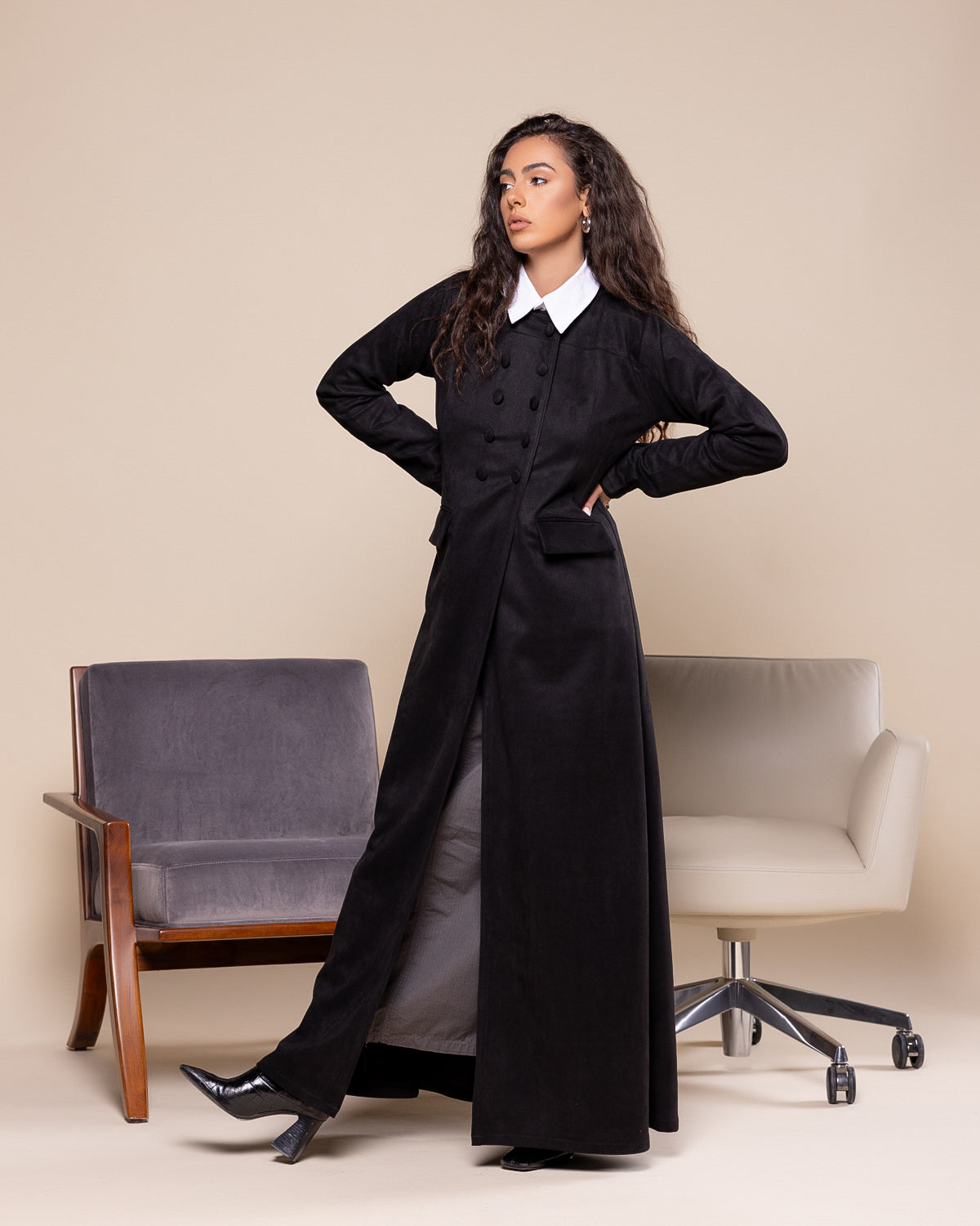 Suede Black Jacket