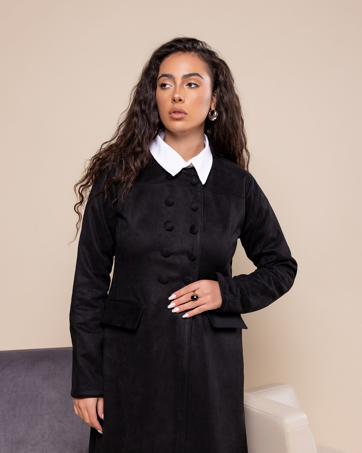 Suede Black Jacket