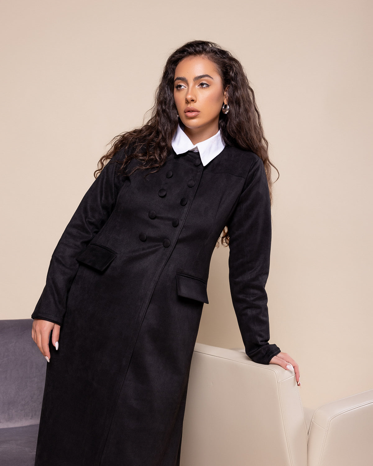 Suede Black Jacket