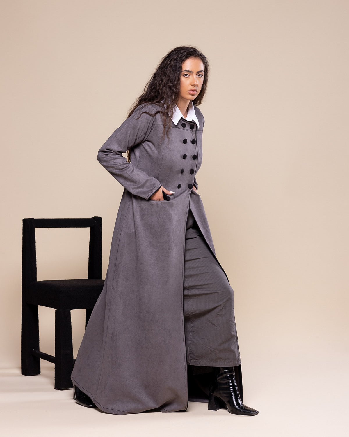 Suede Gray Jacket