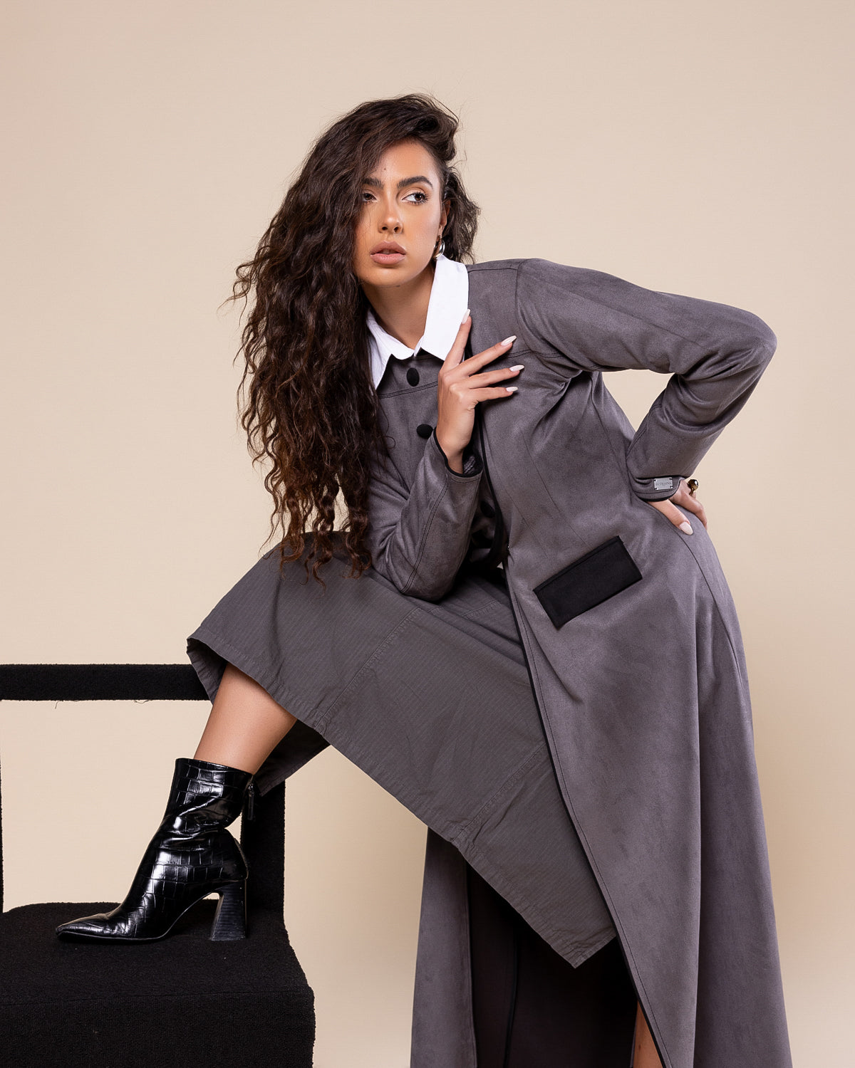 Suede Gray Jacket