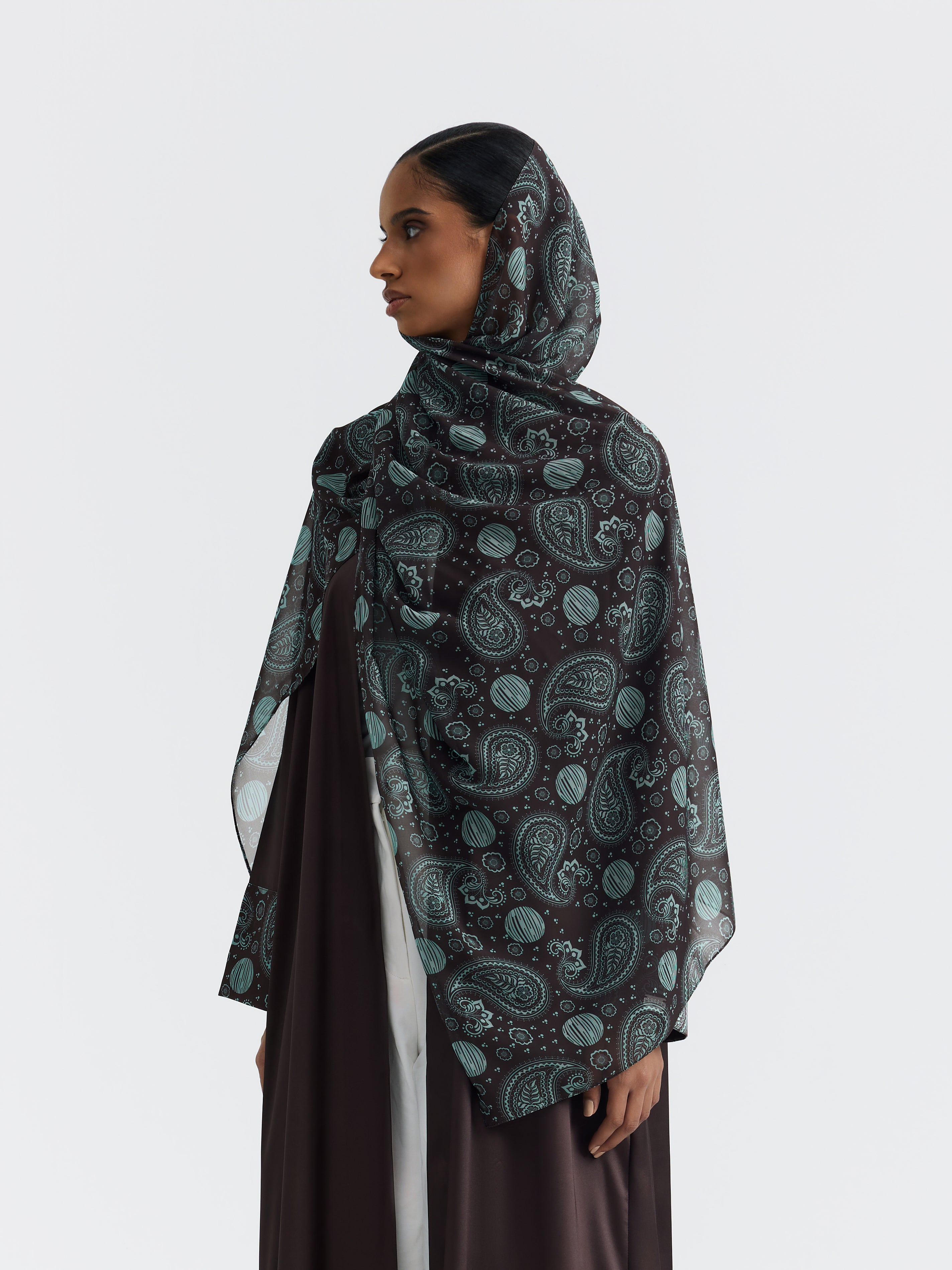 BROWN PAISLEY