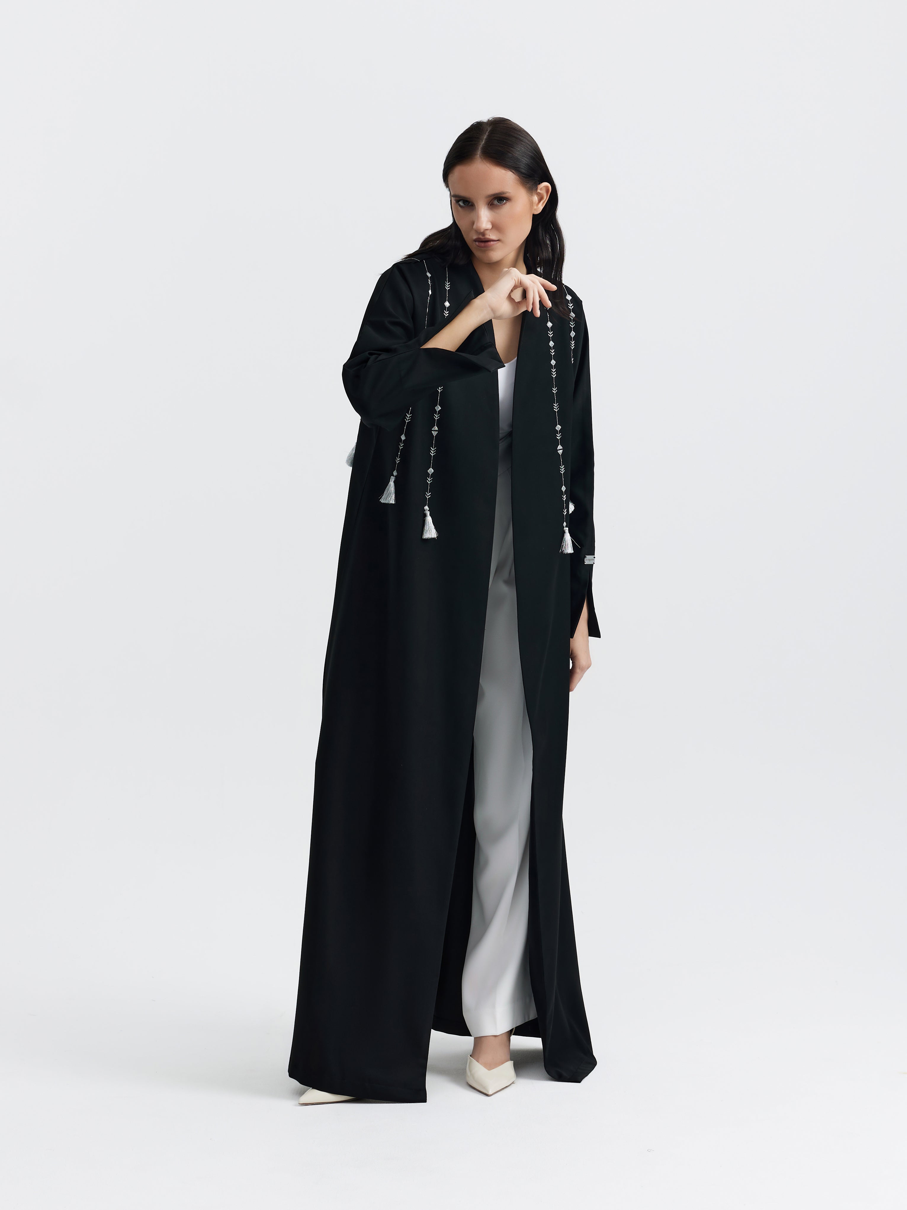 SILVER ARROW TASSELS